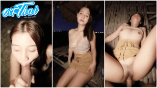 คลิปหลุด Onlyfans Mintra4444 น้องมินตรา นัดเย็ดคู่เทพแบบเอ้าท์ดอร์กระท่อมกลางนา นั่งอมกะดอจนแข็ง แล้วแหวกหีให้เย็ดสดๆ