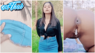 คลิปหลุด Onlyfans Mintra4444 น้องมินตรา เที่ยวป่ากับผัวเย็ดสดๆกันกลางป่า ครางลั่น สัตว์ป่าหนีหมด น้ำแตกเต็มรูหี