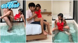 คลิปหลุด Onlyfans boom_58 บูมหนุ่มสวยเงี่ยนตั้งกล้องเล่นเสียวกับแฟนสาว ดูดปากแลกลิ้น เบ็ดหีข้างสระน้ำ ขึ้นขย่มเองควยโยกยับๆน้ำกระจายพร้อมครางเสียวไม่หยุด ก่อนเปลี่ยนท่าหมาซอยรัวๆแตกในงานดีจัด