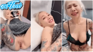 คลิปหลุด Onlyfans catdevilswing น้องแมวปีศาจ นอนอยู่เปิดดูหนังโป๊ล่อให้ผัวเงี่ยนได้สมใจ โดนเอาควยเสียบหีรัวๆ ร้องเสียวหีจังเลย ผัวขา เสียงชัด