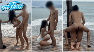 คลิปหลุด Onlyfans ilovesexary ไอเลิฟ นักเย็ดควยโต น้องนิวเยียร์ และน้องฮันนี่ นัดเย็ดรีสอร์ทริมทะเล สวิงกิ้งทรีซั่ม รุมอมควยชักว่าวจัดท่า 69 กันแบบเอาท์ดอร์