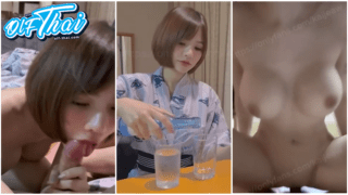คลิปหลุด Onlyfans Kaijeaw น้องไข่เจียว ดาวดังโอนลี่แฟน สาวผมสั้น หน้าตาดี หุ่นโครตน่าเย็ด โดนพาไปเที่ยวญี่ปุ่น ซัดโซจูจนได้ที่ เริ่มเงี่ยน ควักควยให้ดูดจนเงี่ยนหี โดนเสียบร้องครางเสียว คลิปนี้ห้ามพลาด