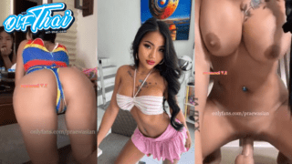 คลิปหลุด Onlyfans praewasian น้องแพรว นั่งติ้วหีช่วยตัวเองจนมีอารมณ์แล้วเอาควยปลอทมานั่งขย่มจนฟิน