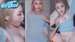 คลิปหลุด OnlyFans kitty2002102 น้องคิตตี้ สาวเกาหลีงานดี มาในชุดรัดรูปสีฟ้า รับงานเย็ดถึงห้องโครตดีย์
