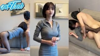หลุดxxx น้องซันวา sunwall95 onlyfans นางแบบสาวดาวโป๊จากเกาหลี18+ หุ่นโครตดีชุดเดรสโครตเซ็กส์ซี่โชว์จัดหนักเล่นเสียวกับแฟน คาโซฟานั่งคุกเข่าโม๊กสดจับดูดดังบ๊วบ โดนจับล้วงหีคาชุดถกเสื้อเย็ดสดซอยหีรัวๆร้องครางลั่นปล่อยน้ำแตกในเต็มหี